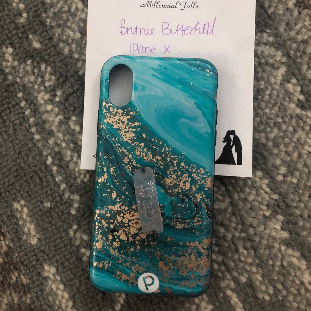 Jasper blue loopy case iPhone X